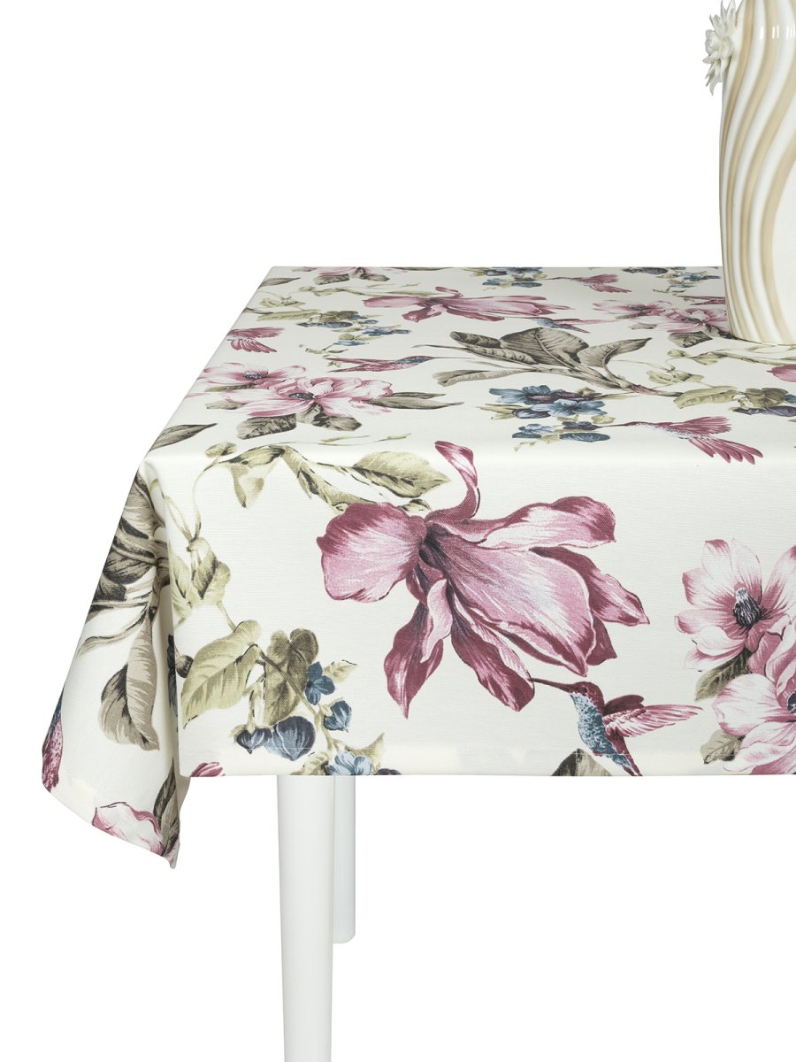 Скатерть водоотталкивающая Maifon Колибри Пинк