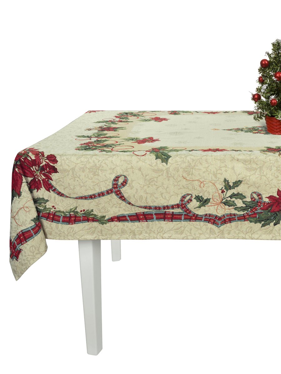 Гобеленовая скатерть Новый год