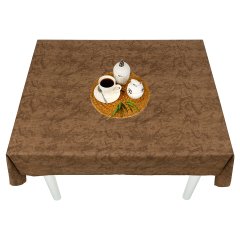 Скатерть водоотталкивающая Maifon Мрамор Brown